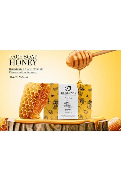DOS LUNAS Cosmetics Honey Facial Soap
