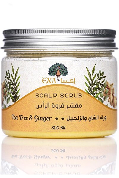 EXA مقشر فروة الرأس بأوراق الشاي والزنجبيل 300 مل