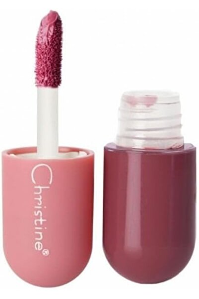 Christine أحمر شفاه سائل مطفي CH-L2102 Love Honey Mini، W06