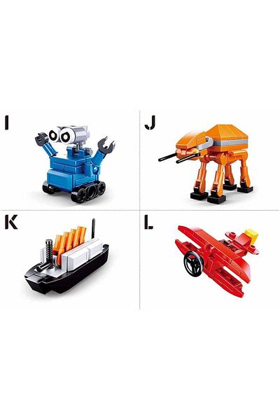 Sluban Builder Series Pack of 2 - For Age 4+ Years Old