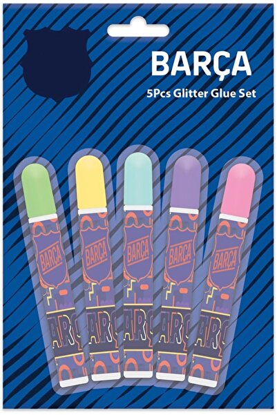 Barcelona أنابيب غراء لامعة من FCB Barcelona، 5 × 10 جم