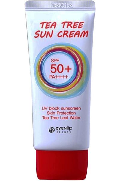eyenlip tea tree sun cream SPF50+ PA++++ UV block sunscreen tea tree leaf water 50gm