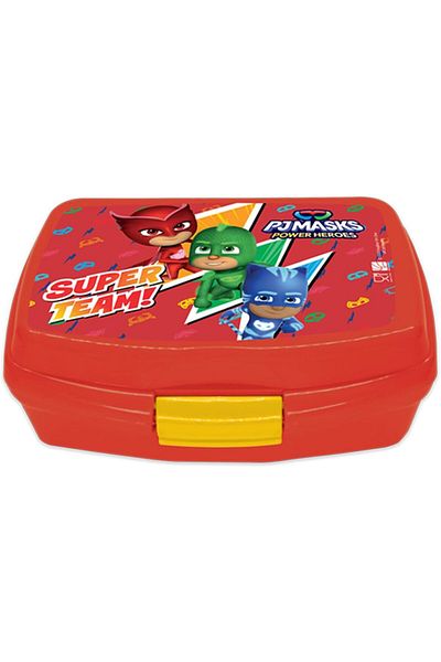 Pj Mask Pjmask Plastic Lunch Box, Red