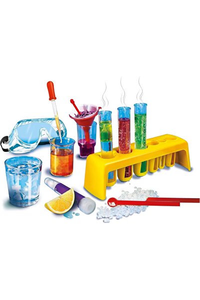 CLEMENTONI لعبة مختبر الكيمياء والعلوم المنزلية التعليمية للأطفال 61897