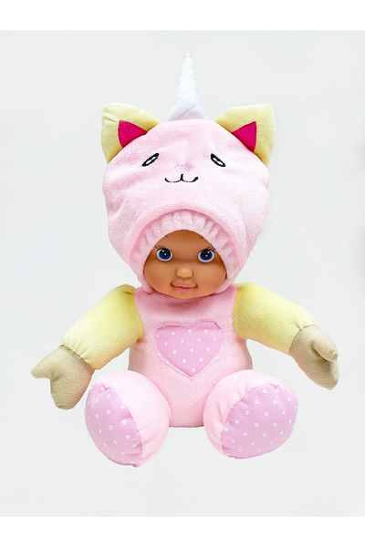 Barcelona FCB Bambolina Peekaboo Doll with Unicorn Outfit, 25 cm Size