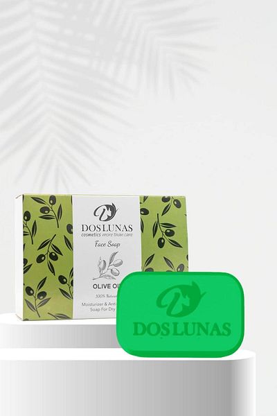DOS LUNAS Cosmetics Olive Oil Facial Soap