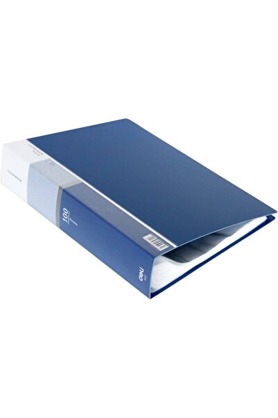 Deli E5007 100-Pocket Display Book, A4 Size, Assorted