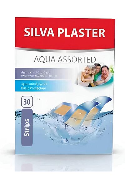 Silva Aqua Water Prof Family Plaster 30-Strips