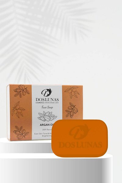 DOS LUNAS Cosmetics Argan Oil Facial Soap