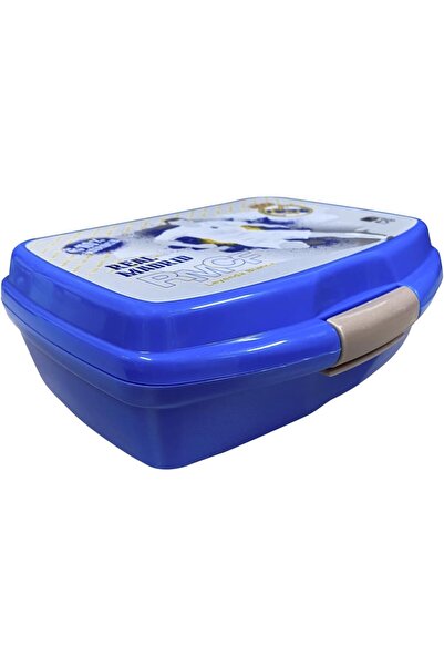 Real Madrid Realmadrid Kids Plastic Lunch Box, Blue