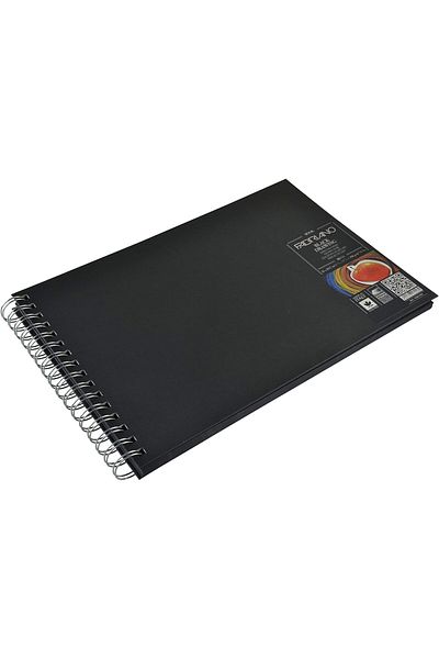 Fabriano Black Sketch 40-Sheets, 21 cm x 29.7 cm