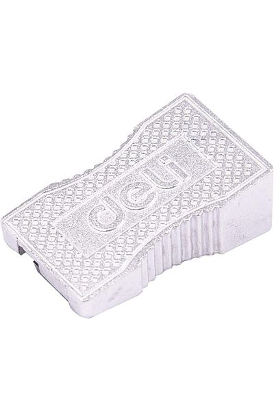 Deli E39761 Zinc Alloy Sharpener Silver 24 pcs