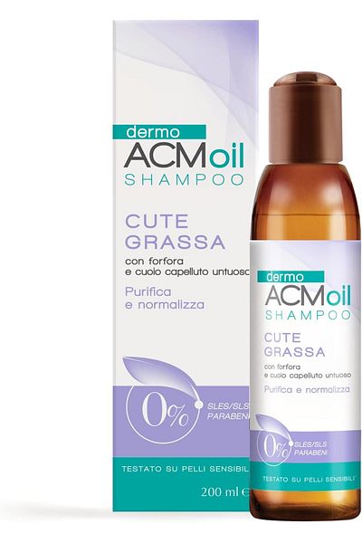 DERMOACM Bio ASM Oil Shampoo Greasy Hair 200ml