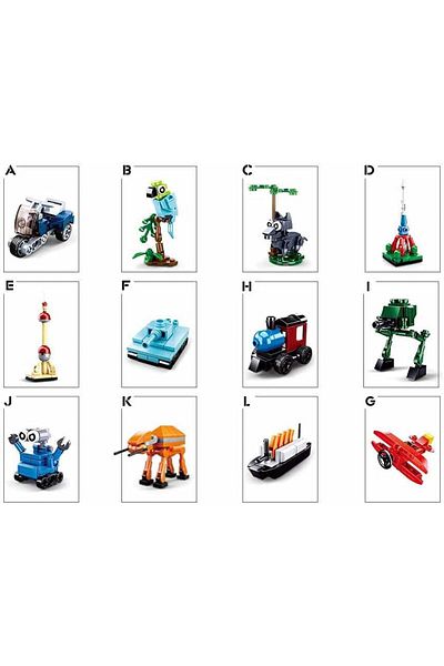 Sluban Builder Series Pack of 2 - For Age 4+ Years Old