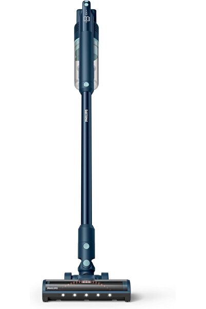 Philips Cordless Vacuum - up to 60 Mins Runtime, Led Nozzle, Handheld Vacuum, Misty Dawn - Xc3031/61