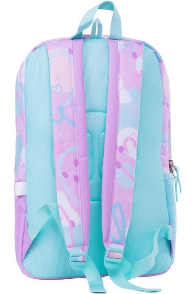 Pause Stylish Students Backpack, 17.5 Inch Size, Purple/Blue