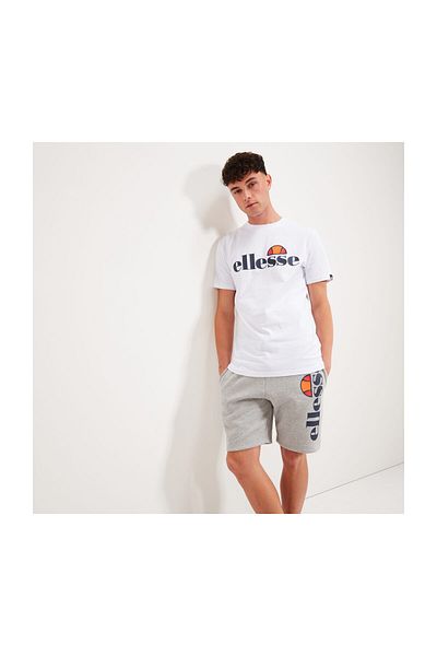 Ellesse Herren T-Shirt SL PRADO TEE - Kurzarm, Crewneck, Rundhals, Logo-Print