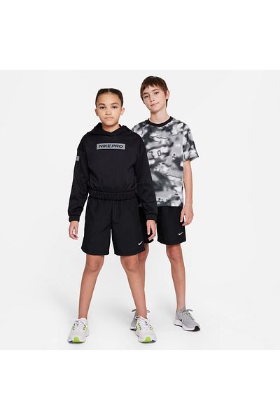 Nike B nk df multi short wvn - black/(white)