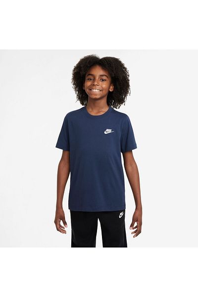 Nike Futura Lbr - Midnight Navy Knsw Tee Embroidery