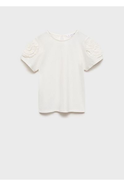 MANGO Kids T-SHIRT ROSE