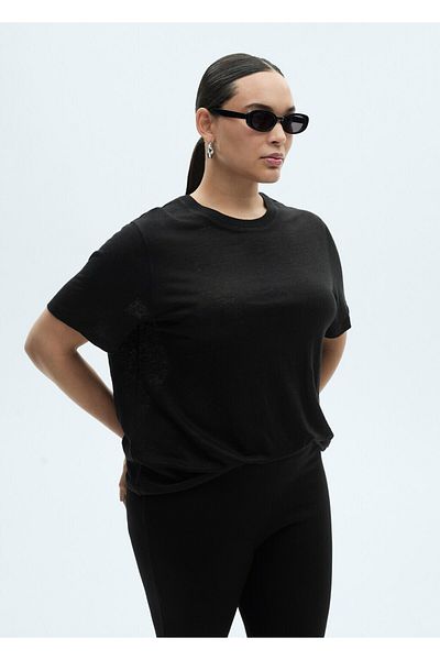 MANGO Woman T-SHIRT LENU