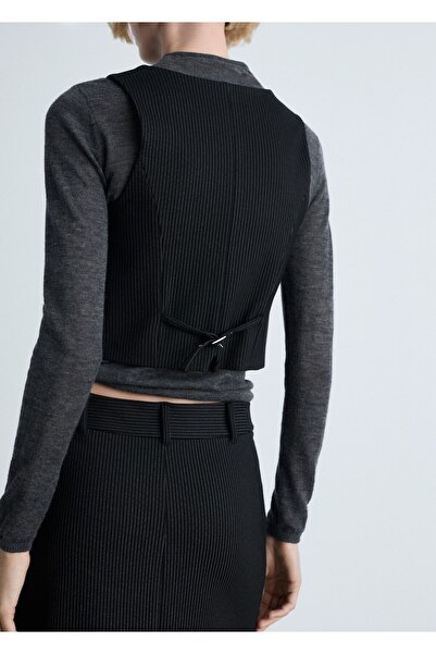 MANGO Woman WAISTCOAT HUNT