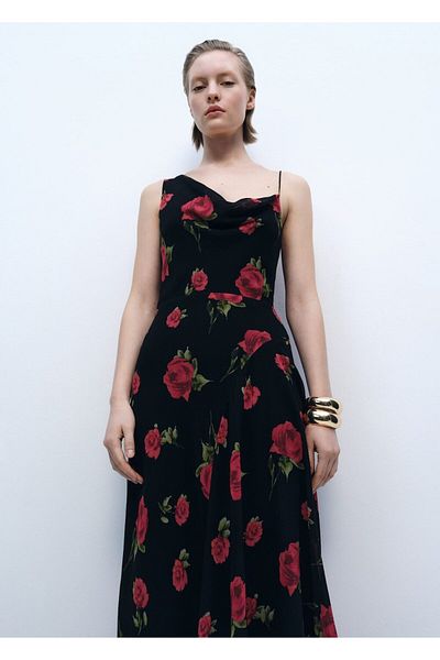 MANGO DRESS ROSSA