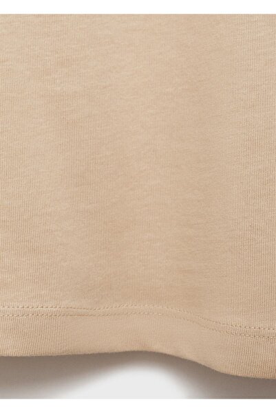 MANGO Woman Μπλουζάκι Τσαλάπι