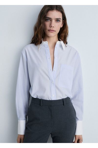 MANGO SHIRT HAMBURG