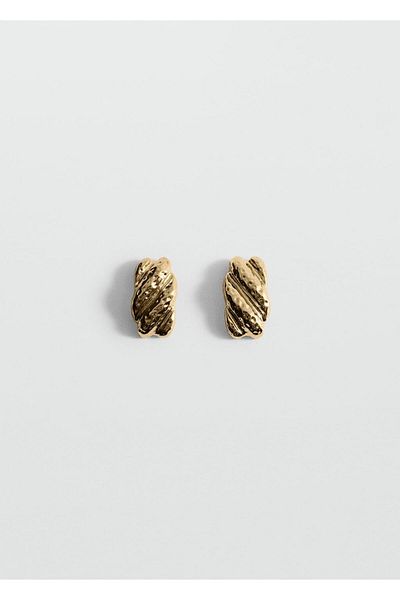 MANGO Woman Earrings blue
