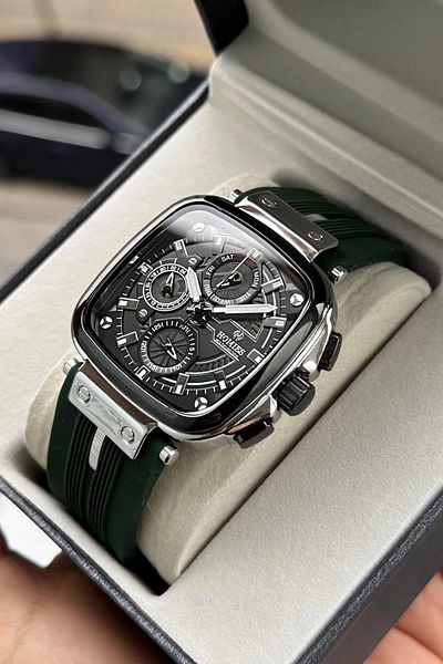 Homies Men's Wristwatch Original Gift Box and Bracelet
