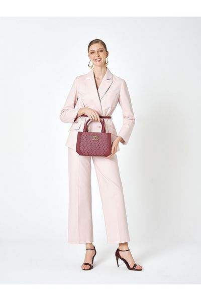 Pierre Cardin Geantă de umăr încrucișată pentru femei Cherry 05PO25Y2011