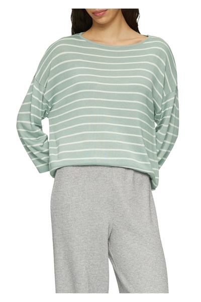 QS by s.Oliver Πλεκτό πουλόβερ με μανίκια και ρίγες