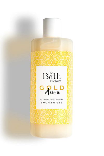 THE BATH FACTORY Shower Gel Set (Lychee - Vanilla - Gold Aura) 3 X 400 ml