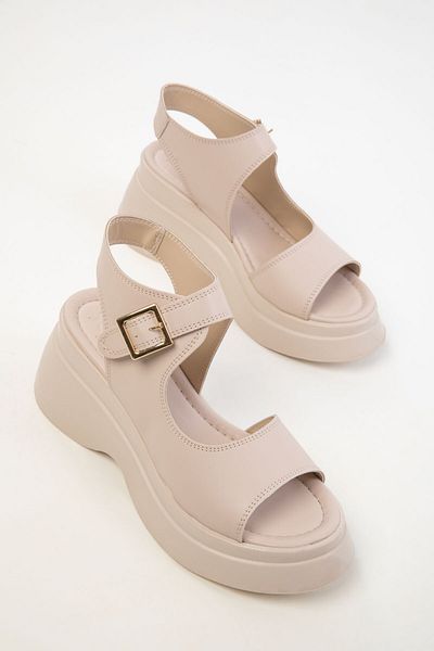 SOHO Beige Women's Sandals 20396