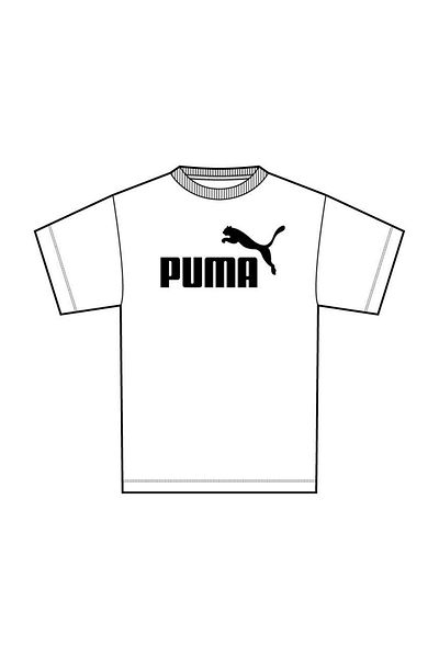 Puma ESS-Nr. 1 Logo-T-Shirt PUMA Weiß