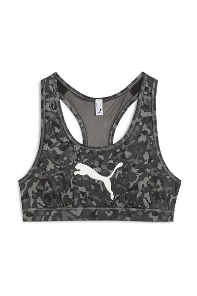 Puma Σουτιέν Sport Style - Μονόχρωμο, Αμάνικο, Κανονική Εφαρμογή, Έμφαση απόδοσης