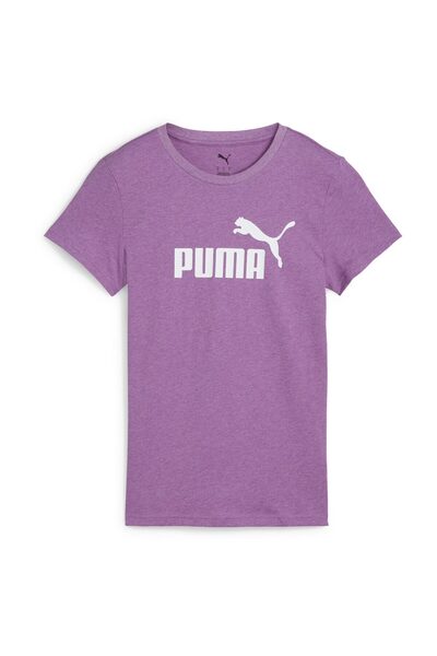 Puma Γυναικείο Κοντομάνικο Μπλουζάκι Essentials με Λογότυπο Νο.1, Μελανζέ, Μέ...