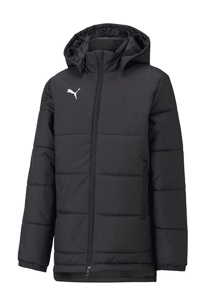Puma Zateplené bundy, bežné, s dlhým rukávom, N/A, predĺžené, hladké, bočné vrecko, celý zips