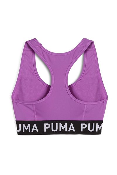 Puma Σουτιέν Sport Style - Μονόχρωμο, Αμάνικο, Κανονική Εφαρμογή, Έμφαση απόδοσης
