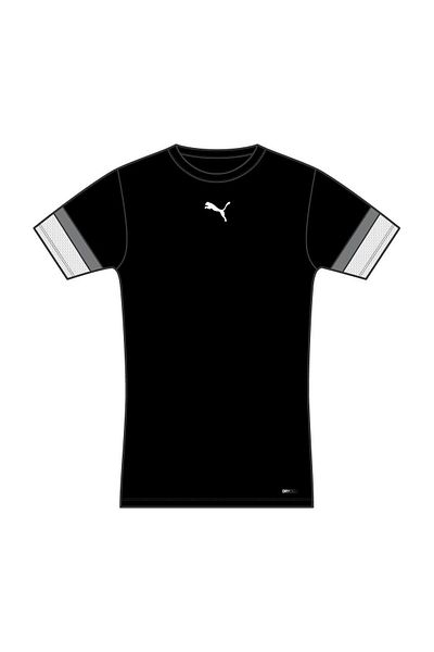 Puma Jerseys - مقاس عادي، كم قصير، رقبة دائرية، أداء مسطح