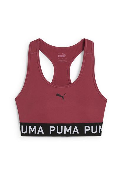 Puma Σουτιέν Sport Style - Μονόχρωμο, Αμάνικο, Κανονική Εφαρμογή, Έμφαση απόδοσης