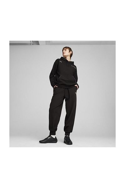 Puma Bequeme Kapuzenpullover – Logo-Druck, Kangaroo-Tasche, Langarm-Crew-Ausschnitt-Oberteile