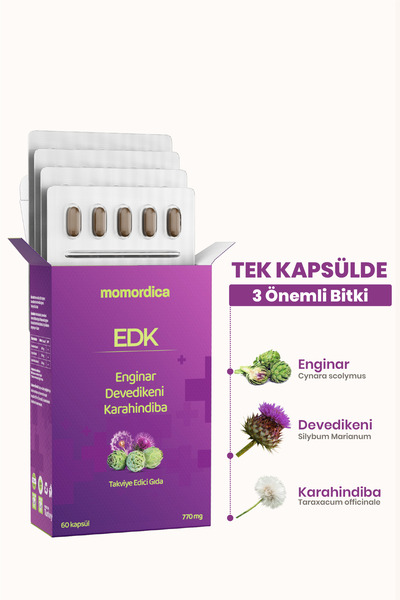 MOMORDİCA EDK (Enginar-Devedikeni-Karahindiba) Kapsül