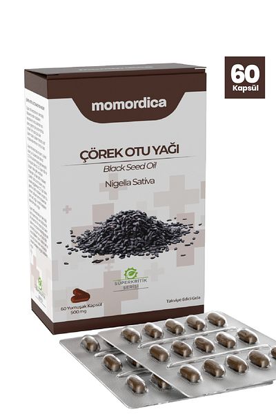 MOMORDİCA 60 Soft Capsules - Black Cumin Oil