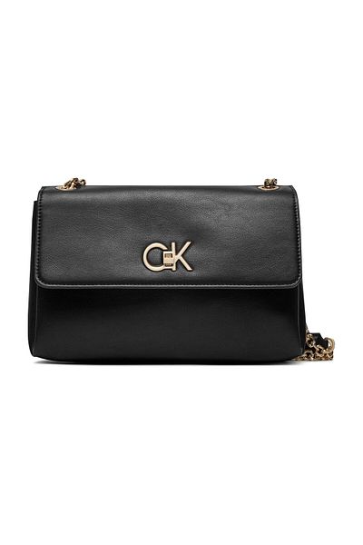 Calvin Klein Zwarte Crossbody Tas - Re-Lock K60K 611084 Beh