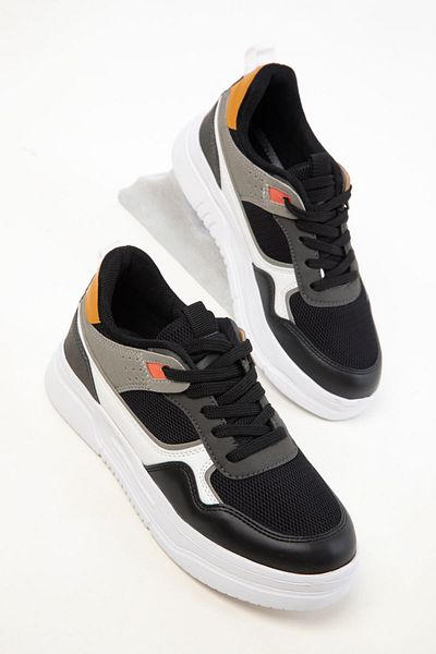 SOHO Black-Multi Women's Sneaker 20440