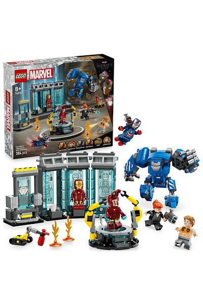 LEGO Iron Manlaboratory Toy Building Set for Children 76315 384 Pieces 8 Years Old and up