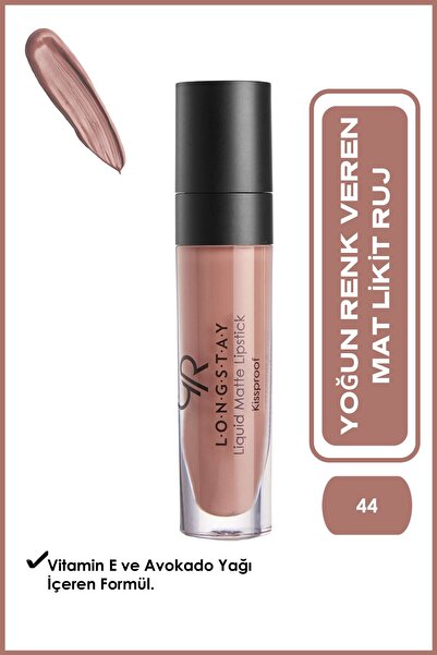 Golden Rose Longstay Matte 44 Kalıcı Likit Mat Ruj 5,5 ml