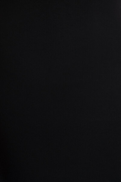 Trendyol Collection Μαύρο Midi Bodycone/Σφιχτό Πλεκτό Φόρεμα TWOSS25EL00774